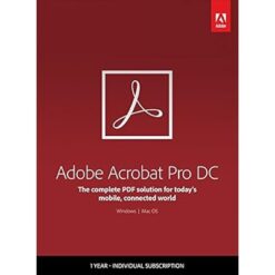 Adobe Acrobat Pro – 1 Year Subscription