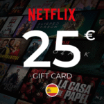 Netflix Gift Card 25 EUR Key - SPAIN
