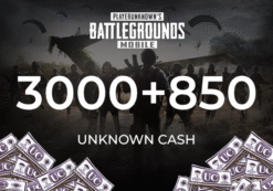 PUBG Mobile 3000 + 850 UC (Unknown Cash) Official website Key - GLOBAL