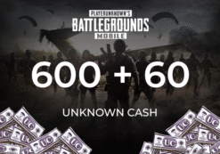 PUBG Mobile 600 + 60 UC (Unknown Cash) Official website Key - GLOBAL