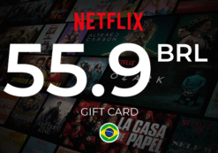 Netflix Gift Card 55.9 BRL Key - BRAZIL