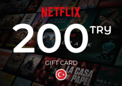 Netflix Gift Card 200 TRY Key - TURKEY