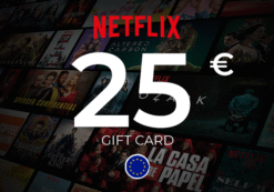 Netflix Gift Card 25 EUR Key - EU