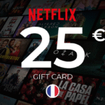 Netflix Gift Card 25 EUR Key - FRANCE