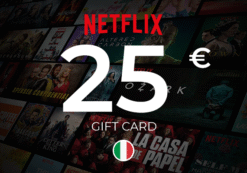 Netflix Gift Card 25 EUR Key - ITALY