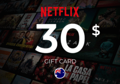 Netflix Gift Card 30 AUD Key - AUSTRALIA