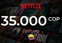 Netflix Gift Card 35000 COP Key - COLOMBIA