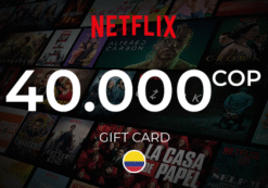 Netflix Gift Card 40000 COP Key - COLOMBIA