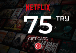 Netflix Gift Card 75 TRY Key - TURKEY
