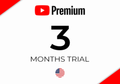 YouTube Premium 3 Months Trial Key - UNITED STATES