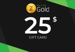 Razer Gold Gift Card 25 USD Key - GLOBAL