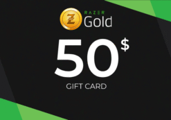 Razer Gold Gift Card 50 USD Key - GLOBAL