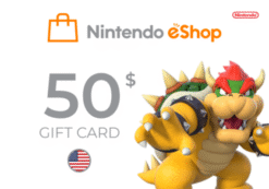 Nintendo eShop Card 50 USD Key - UNITED STATES