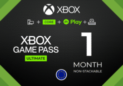 Xbox Game Pass Ultimate - 1 Month Non-Stackable Key - EU