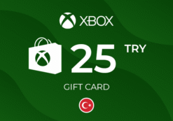 Xbox Live Gift Card 25 TRY Xbox Live Key - TURKEY