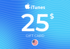 Apple iTunes Gift Card 25 USD Key - UNITED STATES