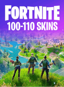 Fortnite Random 100-110 Skins (PSN, Xbox, Nintendo Switch, PC, Mobile) - Fortnite Account - GLOBAL